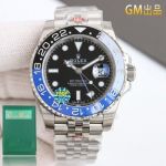GM Factory ROLEX GMT 904L Steel Stainless Steel Bracelet Watch